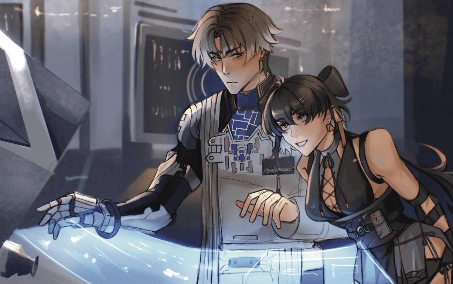2 Characters (Waist-Up)