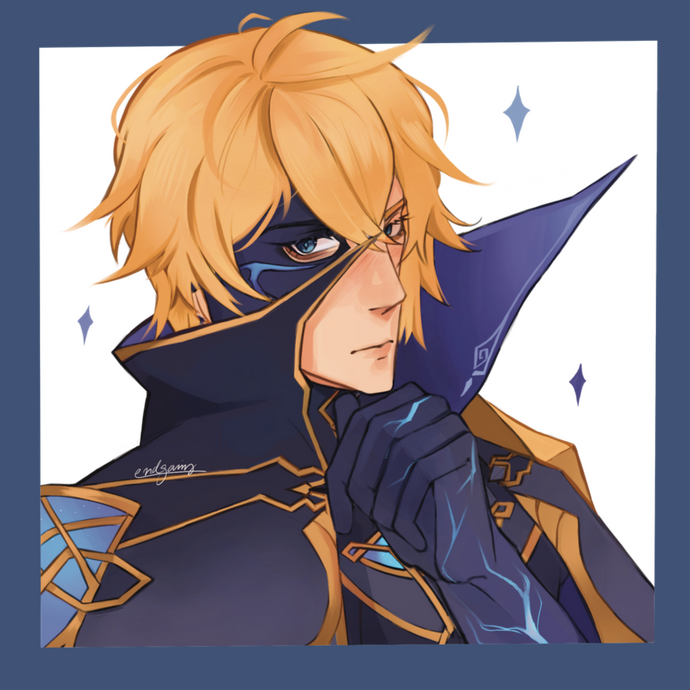 Digital Character Square Portrait (Single)