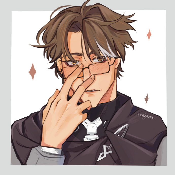 Digital Character Square Portrait (Single)