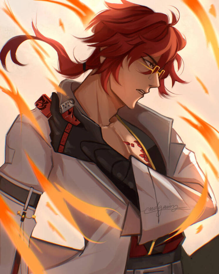 Single Character Illustration (Waist-Up)