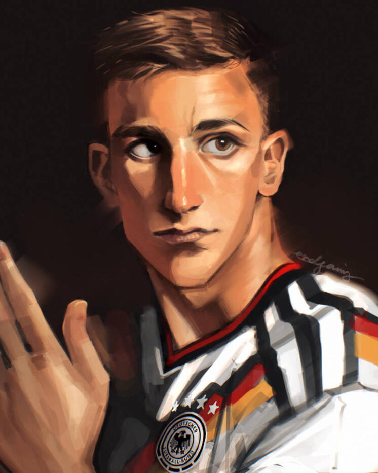Semi-Realism portrait of Nico Schlotterbeck